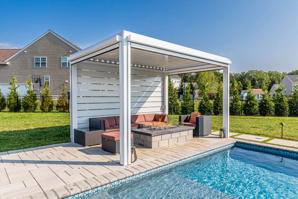 Louvered Pergola